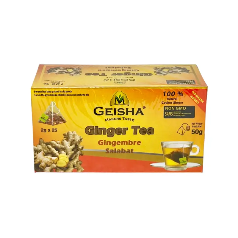 GEESHA - PURE GINGER TEA 16x25 PK
