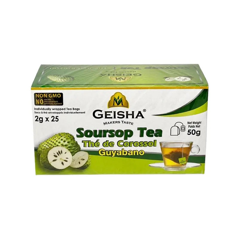 GEESHA - SOURSOP (GUYABANO) TEA 25PK