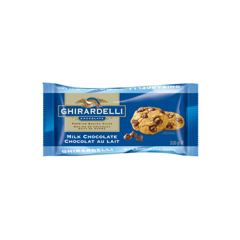 GHIRARDELLI - MILK CHOCOLATE BAKING CHIPS 326GR