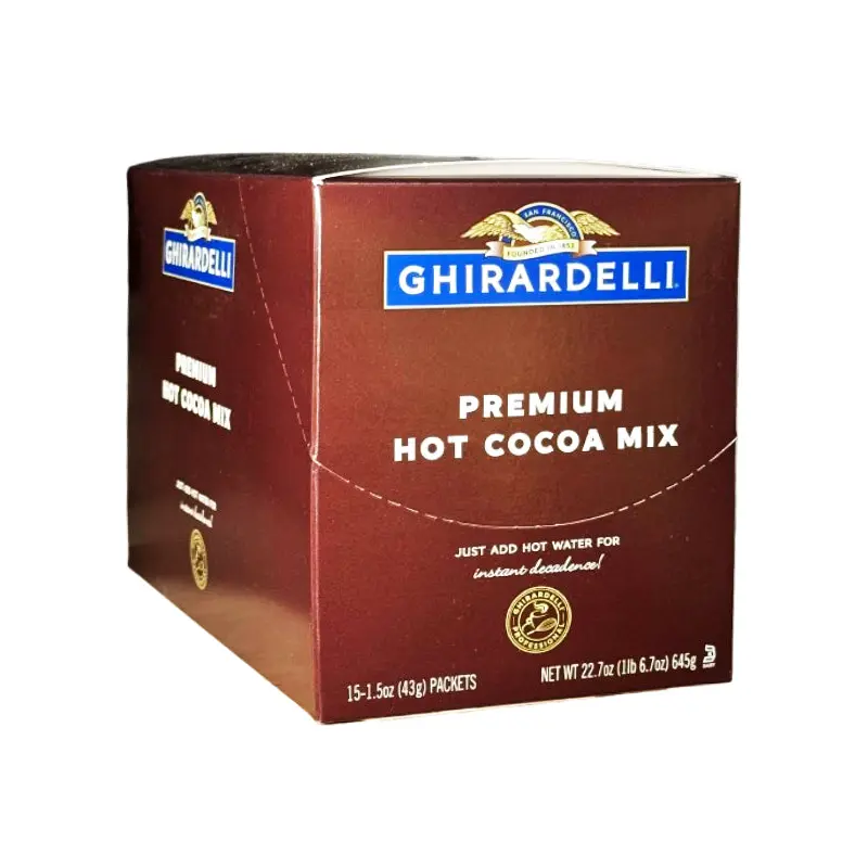 GHIRARDELLI - PREMIUM HOT COCOA 6x15x43 GR