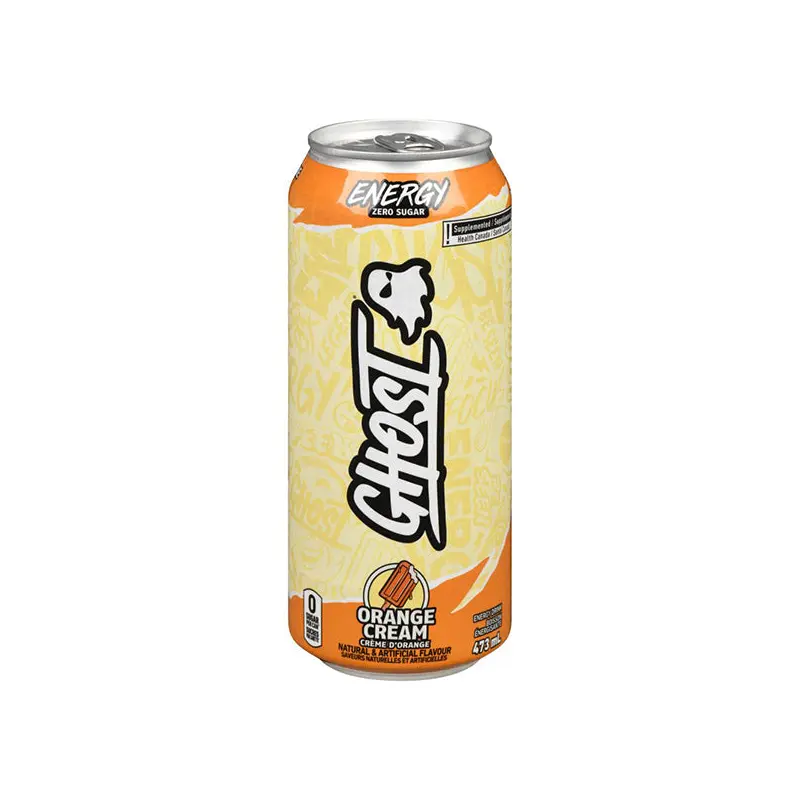 GHOST - ENERGY ORANGE CREAM 12x473 ML
