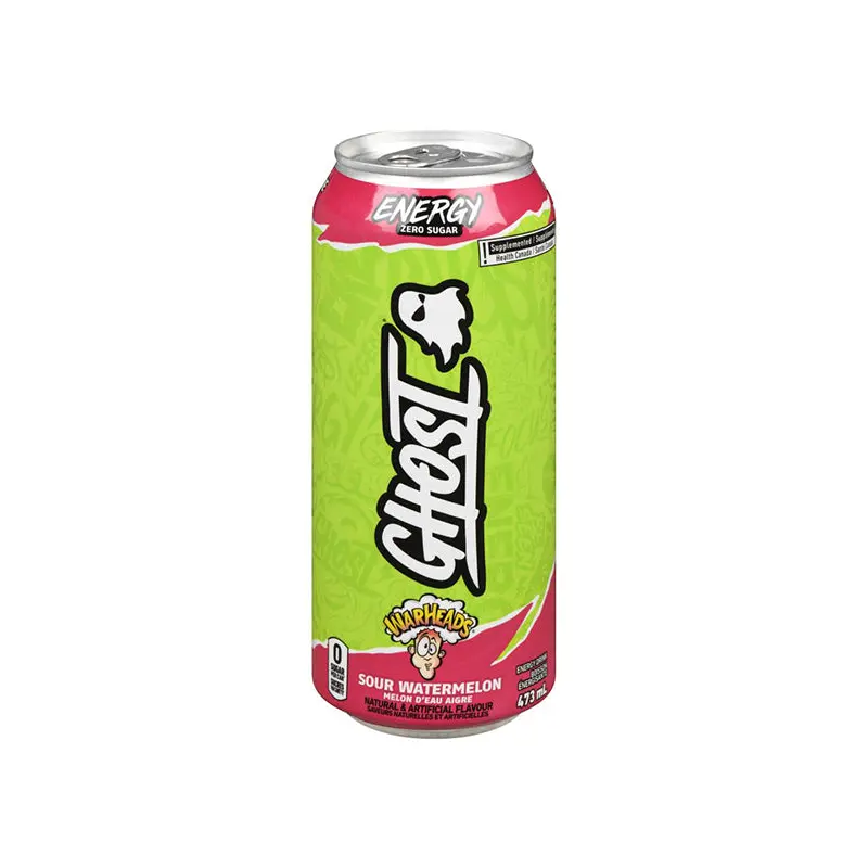 GHOST - ENERGY WARHEADS SOUR WATERMELON 12x473 ML