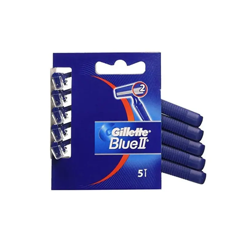 GILLETTE - BLUE II DISPOSABLE RAZOR 5PK