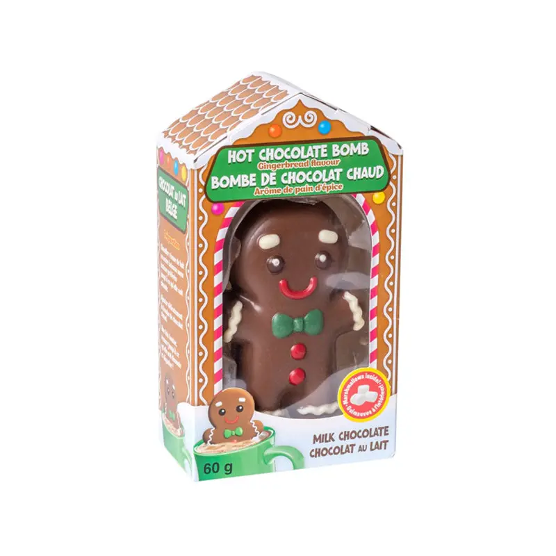 GINGERBREAD MAN - HOT CHOCOLATE BOMB 60GR