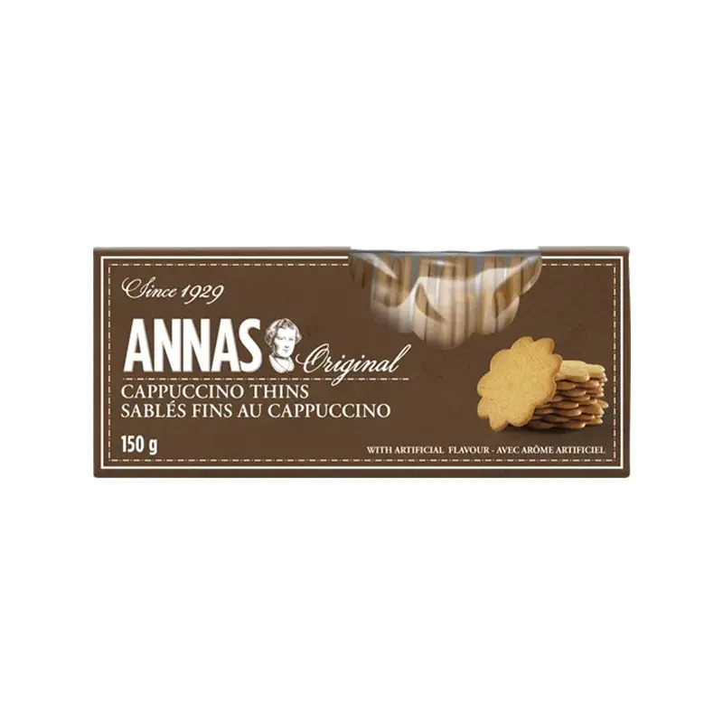 ANNAS - CAPPUCCINO THINS 150GR
