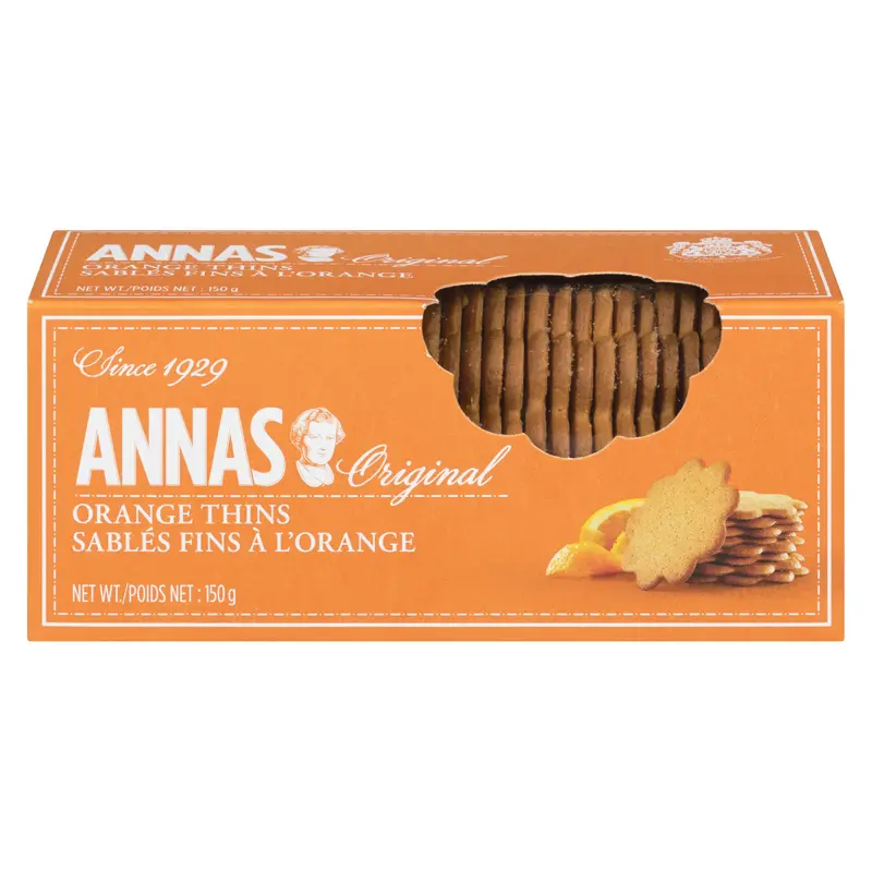ANNAS - ORANGE THINS 150GR