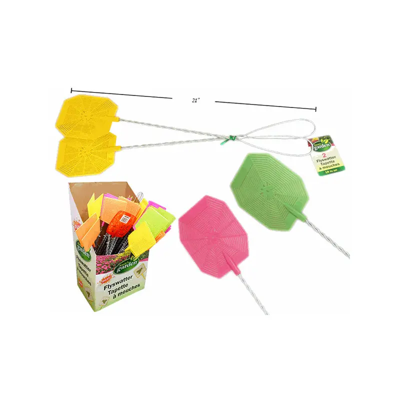 ANNIE GARDEN - 2PK NEON FLY SWATTER 20-7/8IN