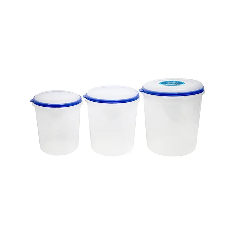 FRESH WARES - SET OF 3 NESTED JUMBO CONTAINER 11L  6.8L 4.8L EA