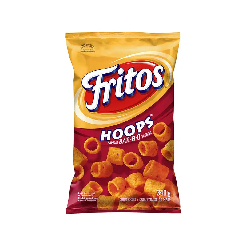FRITOS - BBQ HOOPS 340GR