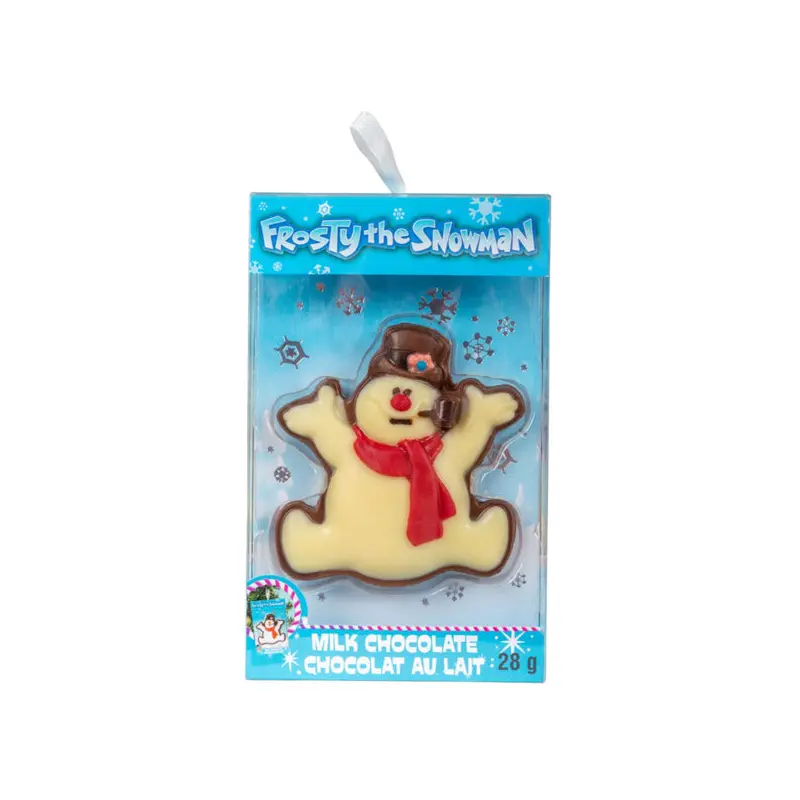 FROSTY THE SNOWMAN - CHOCOLATE ORNAMENT 28GR