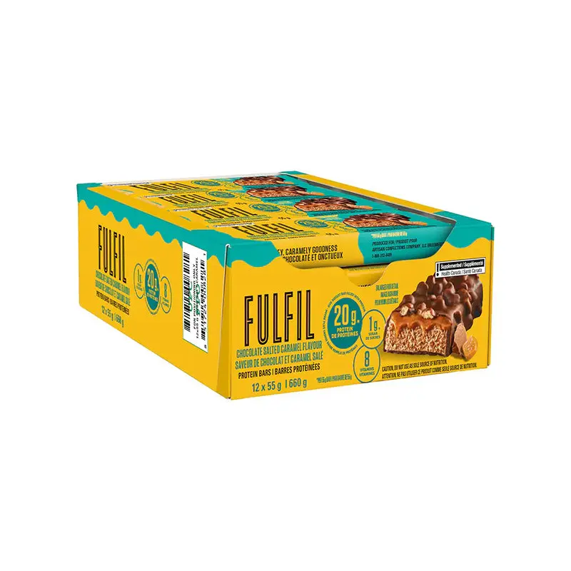 FULFIL - SALTED CARAMEL PROTEIN BAR 6x12x55 GR