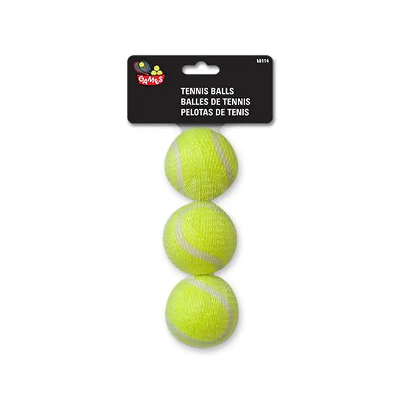 FUNFAIR - PET TENNIS BALLS 3EA