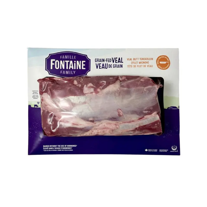 FRESH - VEAL BUTT TENDERLOIN GRAIN FED PER KG