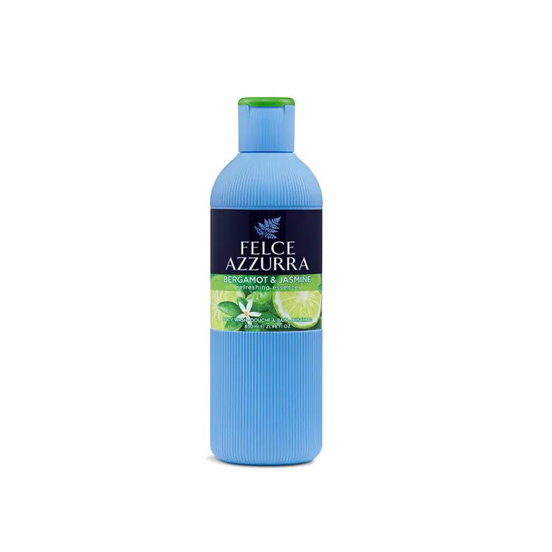 FELCE AZZURRA - BERGAMOT AND JASMINE REFRESHING ESSENCE BODYWASH 650ML