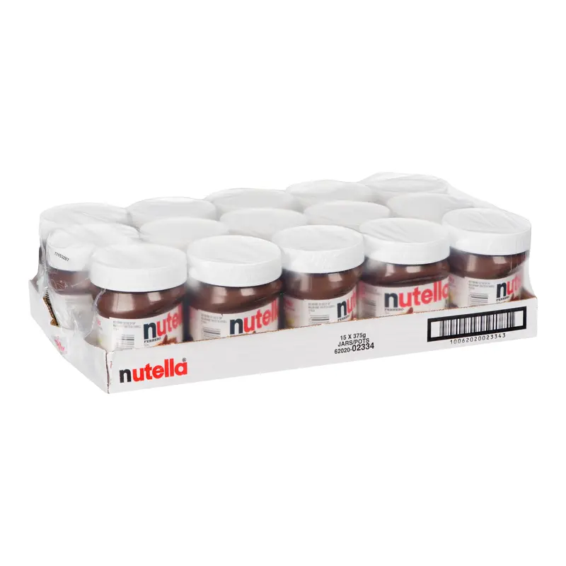 FERRERO - NUTELLA HAZELNUT SPREAD 15x375 GR