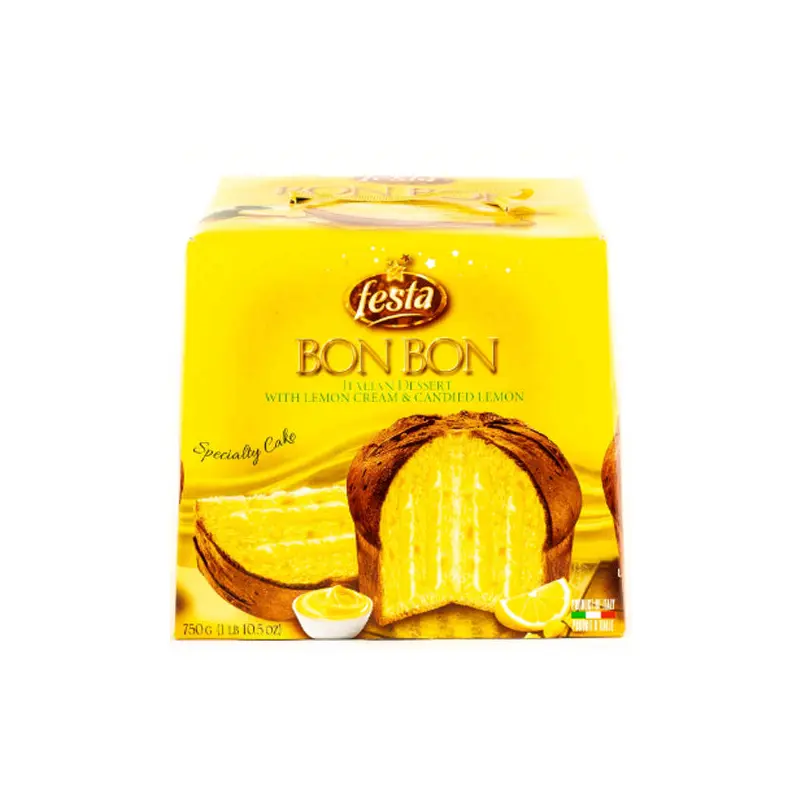 FESTA - PANETTONE W/ LEMON CREAM & CANDIED PEELS 750GR