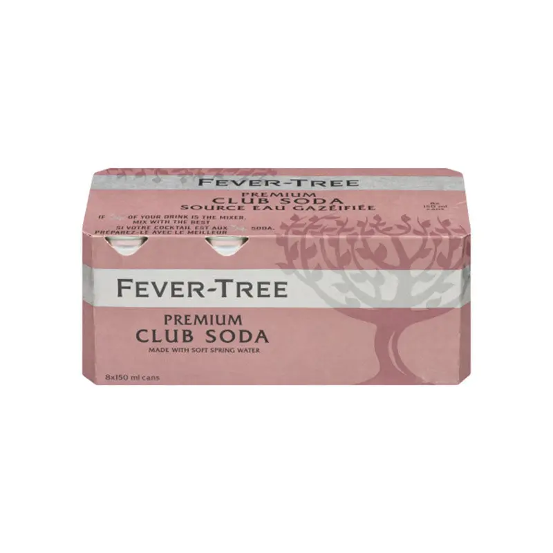 FEVERTREE - CLUB SODA CANS 3x8x150 ML
