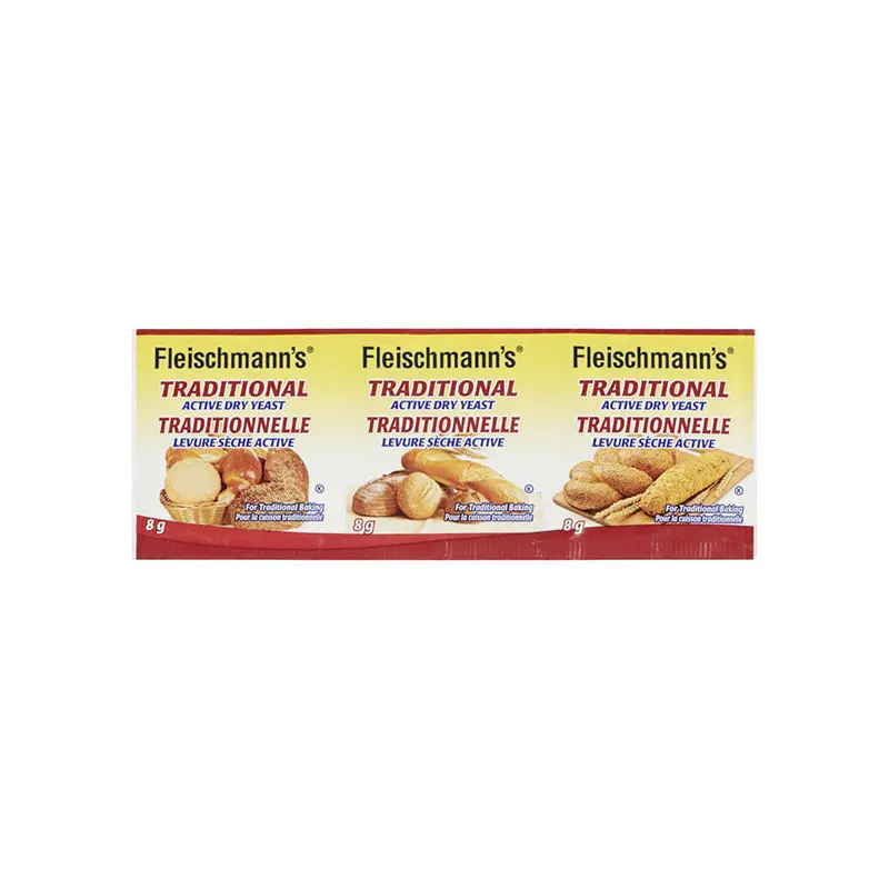 FLEISCHMANN - TRADITIONAL YEAST ENVELOPE 20x3x8 GR