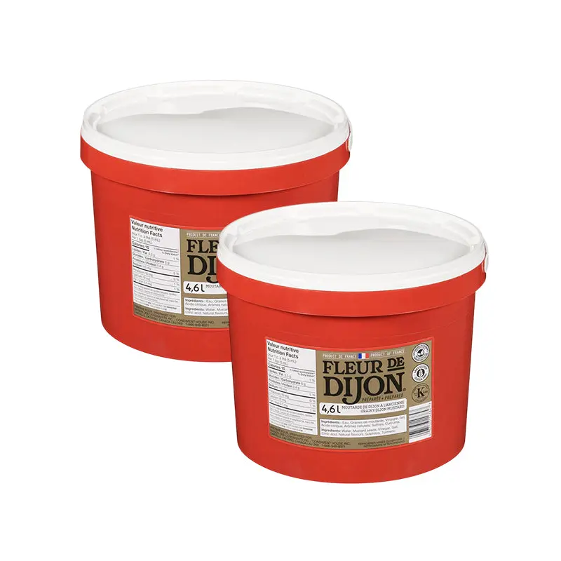FLEUR DE DIJON - MUSTARD GRAINY PAIL 2x4625 ML