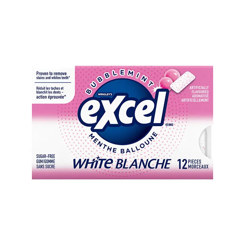 EXCEL - WHITE BUBBLEMINT 12x12 EA