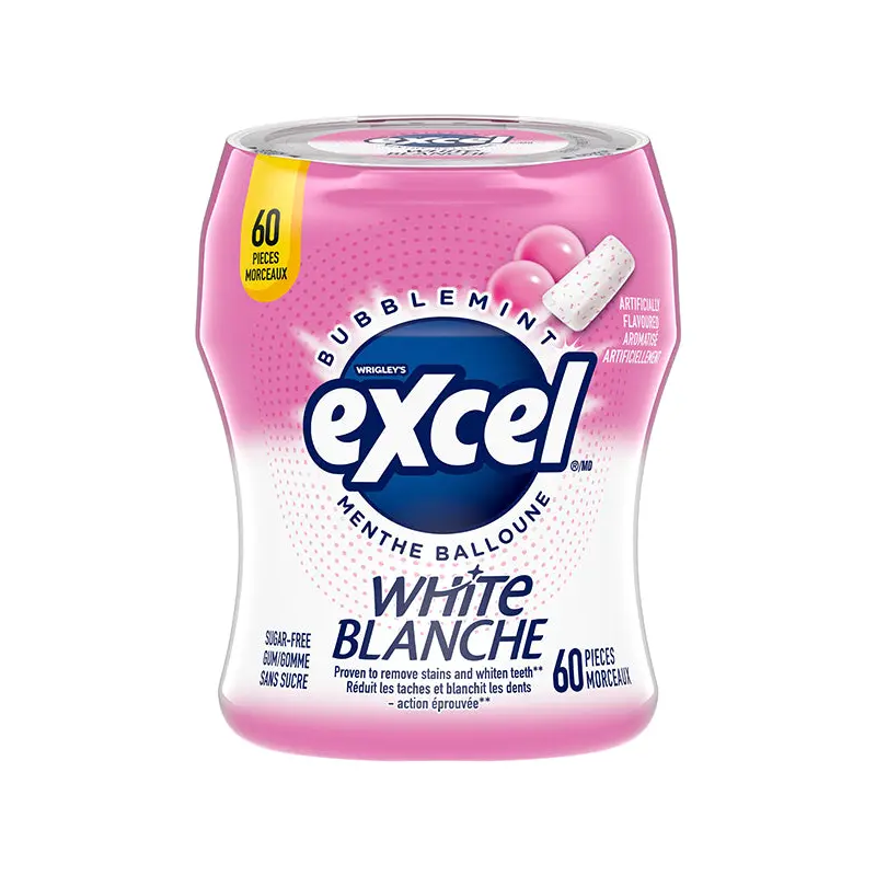 EXCEL - WHITE BUBBLEMINT 4x6x60 EA