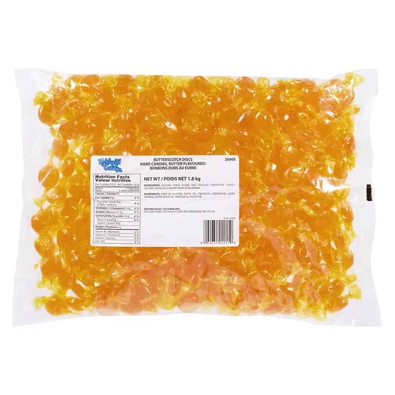 EXCLUSIVE - BUTTERSCOTCH DISCS 1.8KG