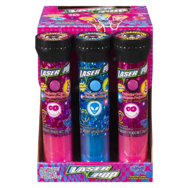 EXCLUSIVE - LASER POP PROJECTOR CANDY 12x20 GR