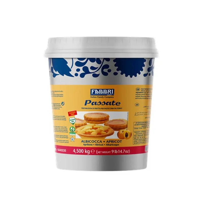 FABBRI 1905 - APRICOT PASSATE FOR JAM TARTS 4.5KG