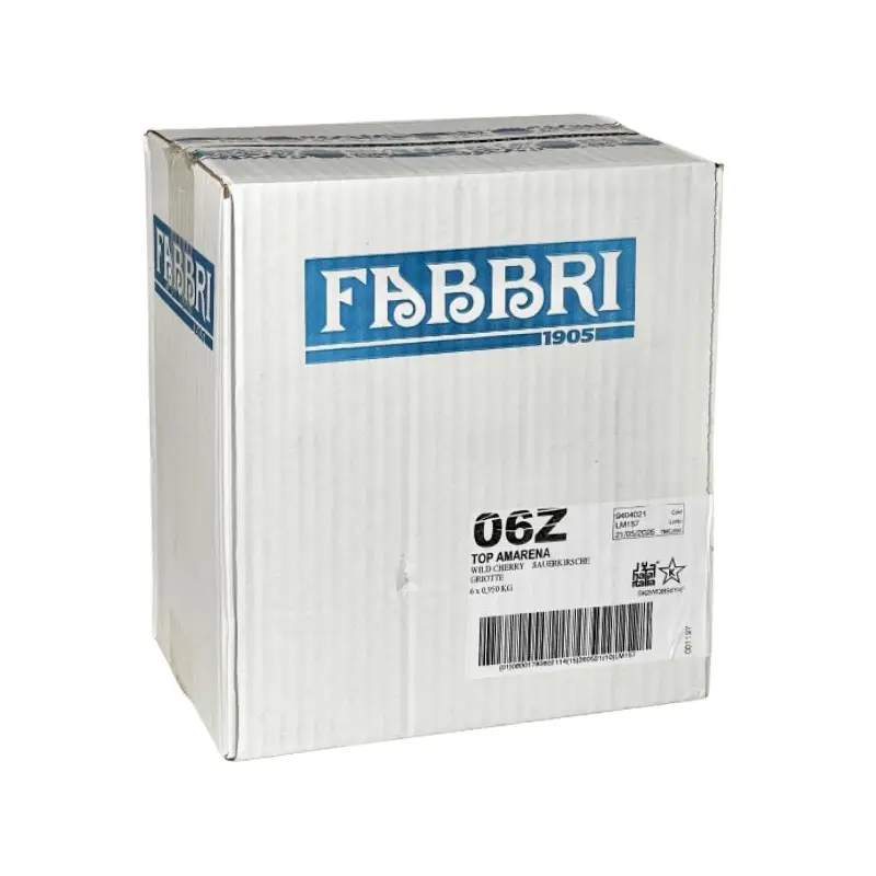 FABBRI - AMARENA WILD CHERRY SAUCE 6x950 GR