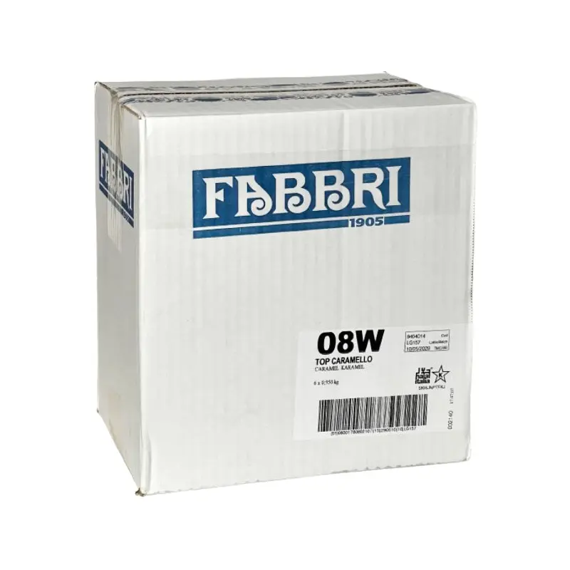 FABBRI - CARAMEL GOURMET SAUCE 6x950 GR