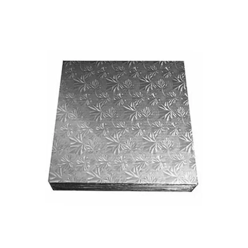 ENJAY - CAKE BOARD 12X17X1/4SILVER 12EA