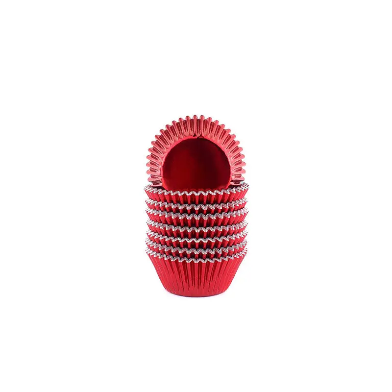 ENJAY - RED BRITE MINI FOIL BAKING CUP 500EA