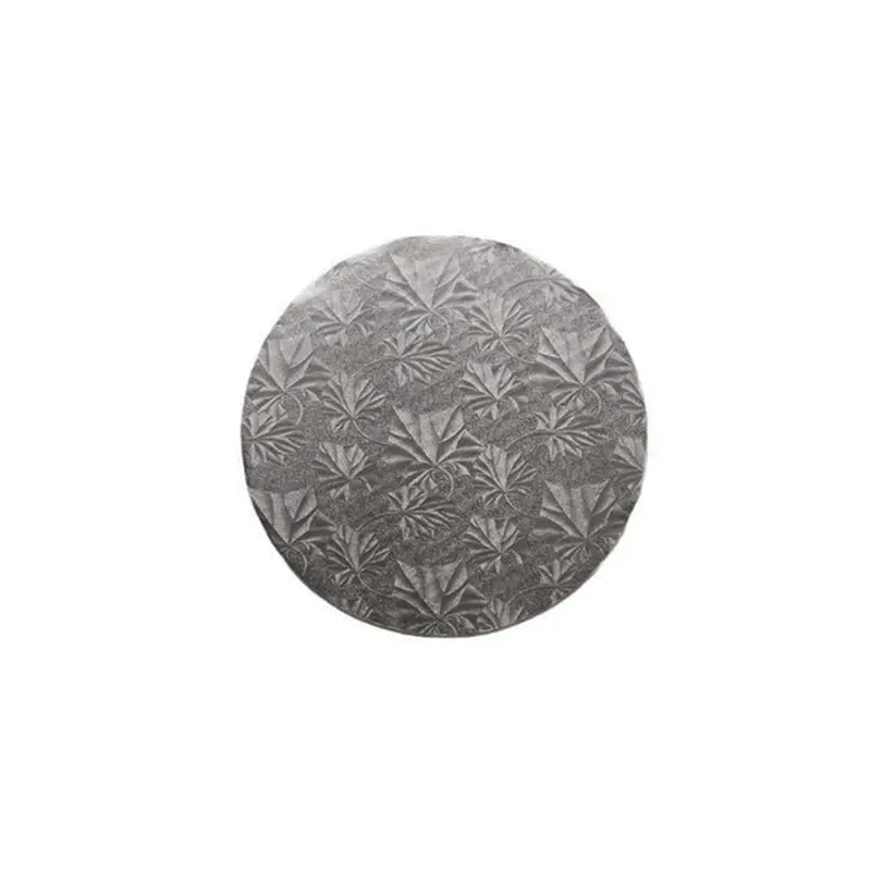 ENJAY - SILVER ROUND CAKE BOARD 9INCH X 1/4 24CT