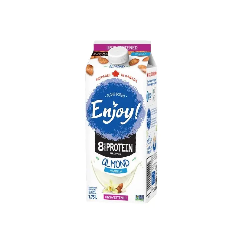 ENJOY - ALMOND UNSWEETNED VANILLA 6x1.75 L