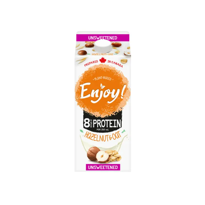 ENJOY - HAZELNUT& OAT UNSWEETNED ORIGINAL 1.75L