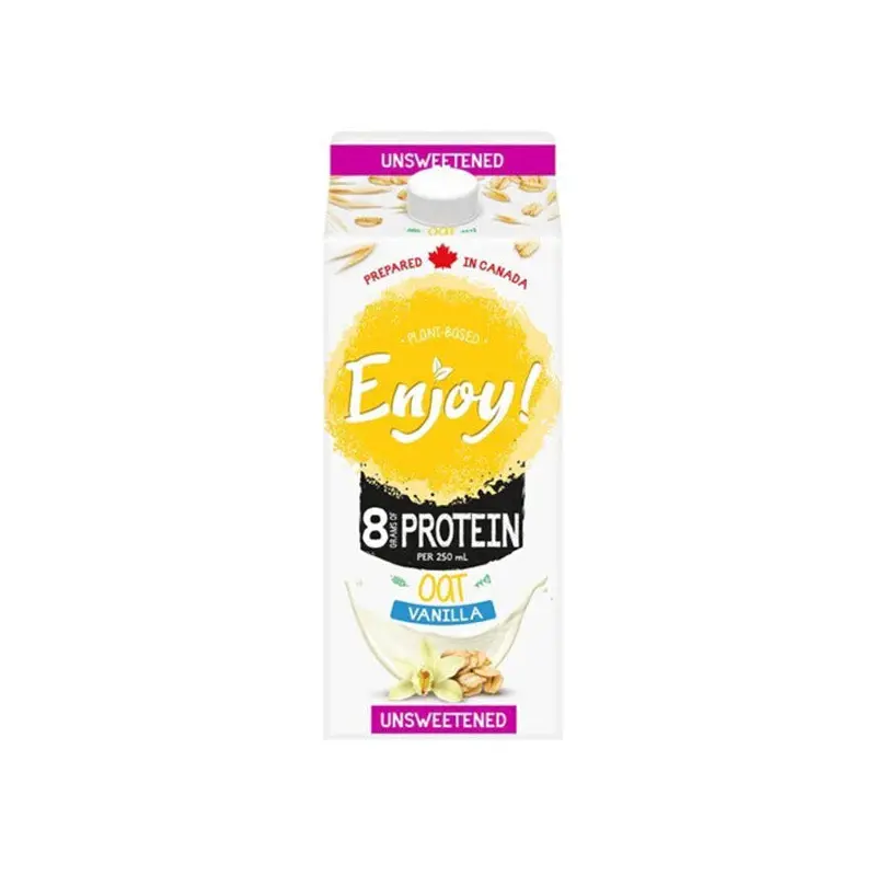 ENJOY - OAT UNSWEETNED VANILLA 6x1.75 L
