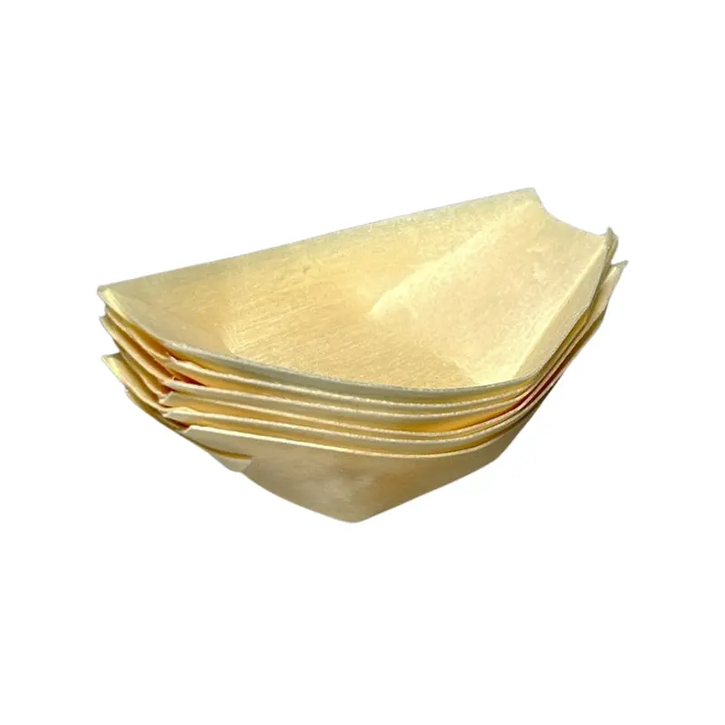 ENKAY - WOODEN BOAT 6X4cm 50EA