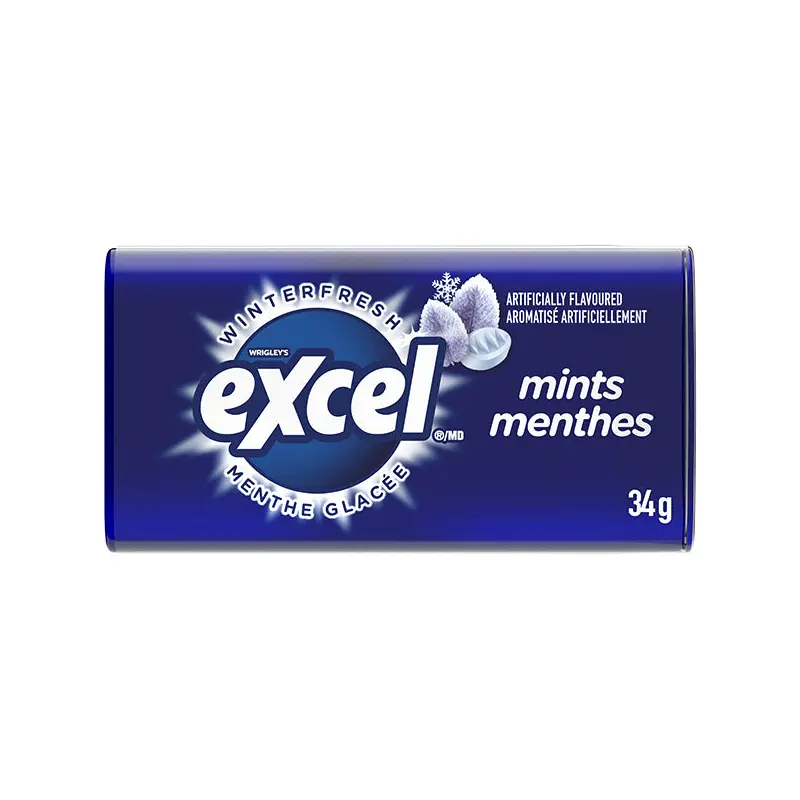 EXCEL - MINTS WINTERFRESH 8x34 GR