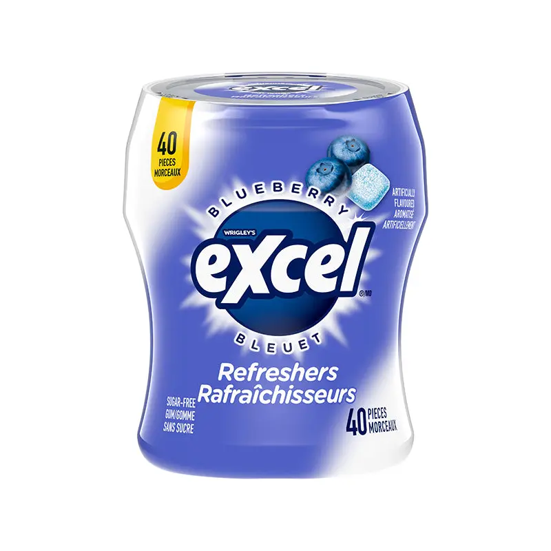 EXCEL - REFRESHERS BLUEBERRY 4x6x40 EA