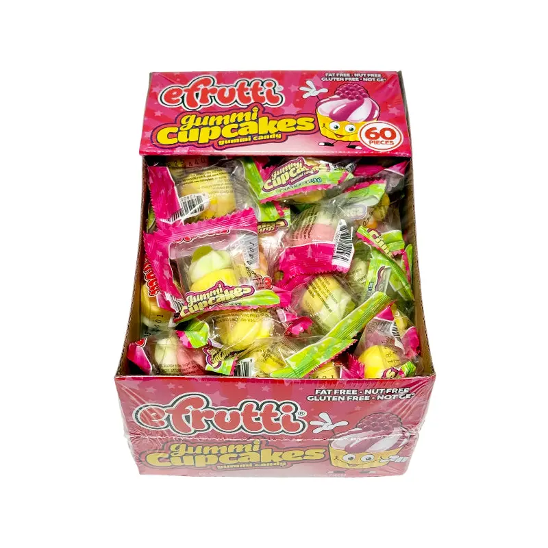 EFRUTTI - GUMMI CUPCAKE 60CT