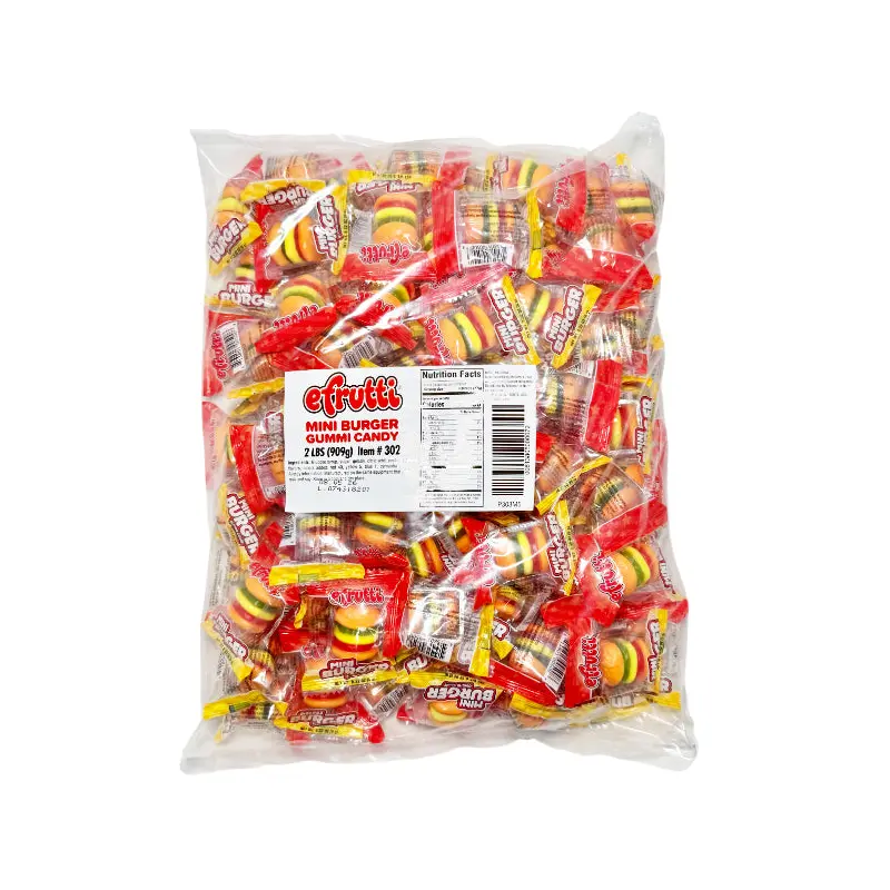 EFRUTTI - MINI BURGER GUMMY BULK 101CT