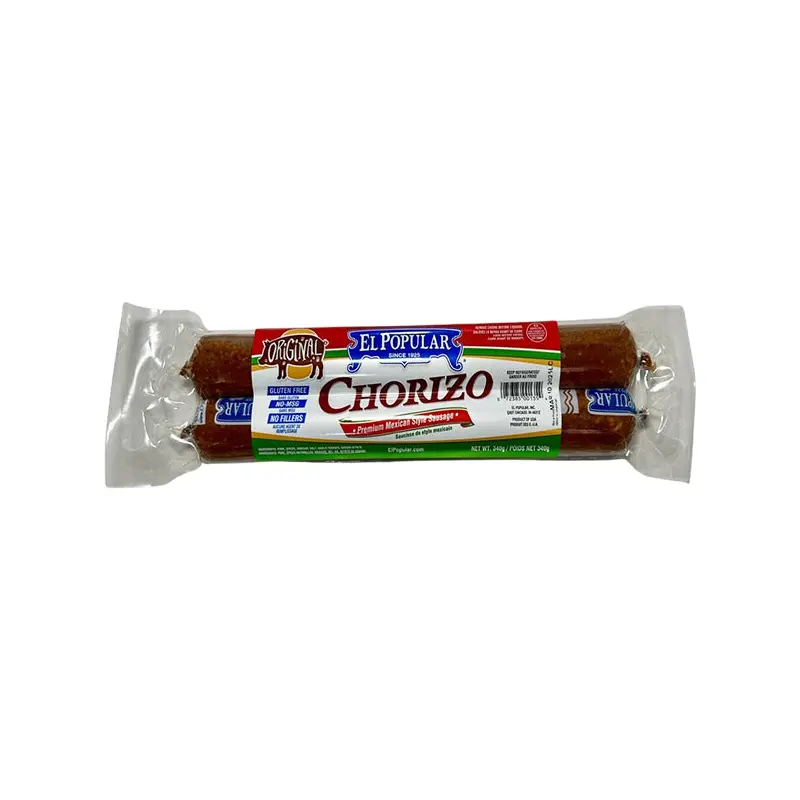 EL POPULAR - ORIGINAL SPICY MEXICAN STYLE CHORIZO 340GR