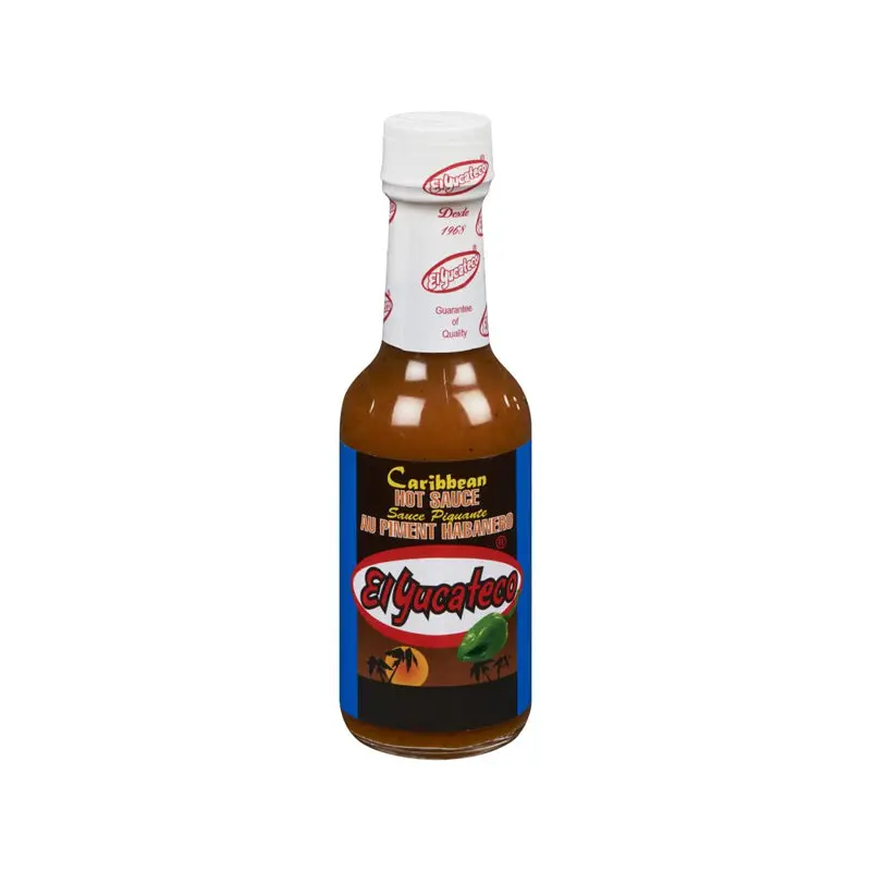EL YUCATECO - CARRIBEAN SAUCE 12x118 ML