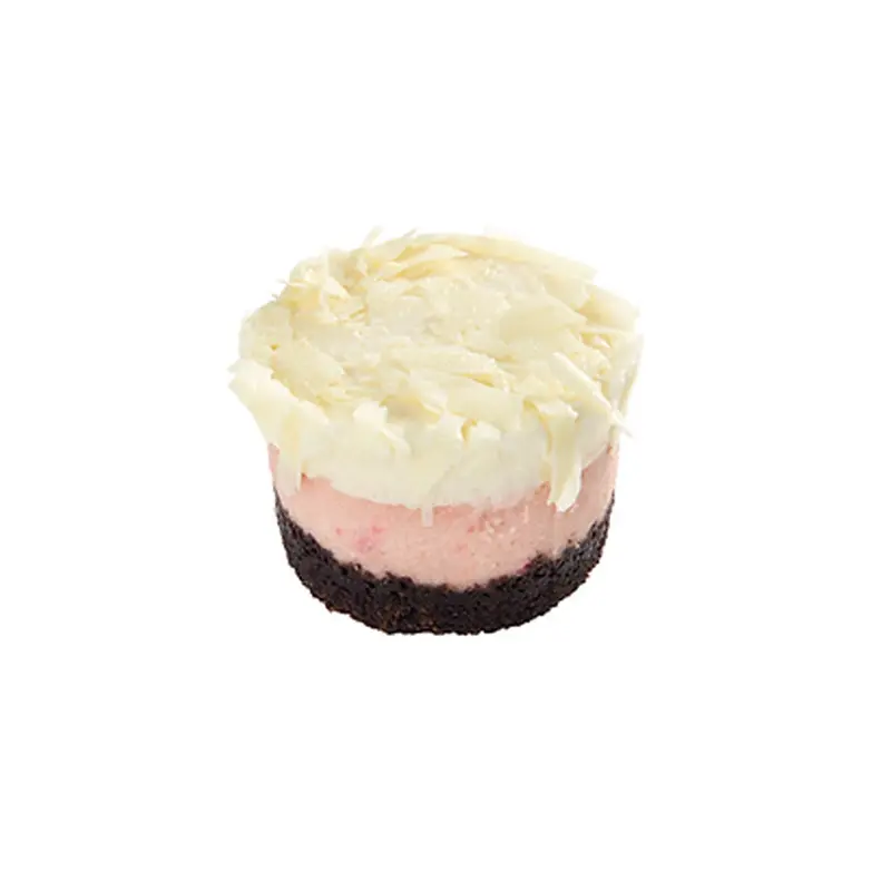 ELITE SWEETS - MINI RASPBERRY CHEESECAKE 48EA
