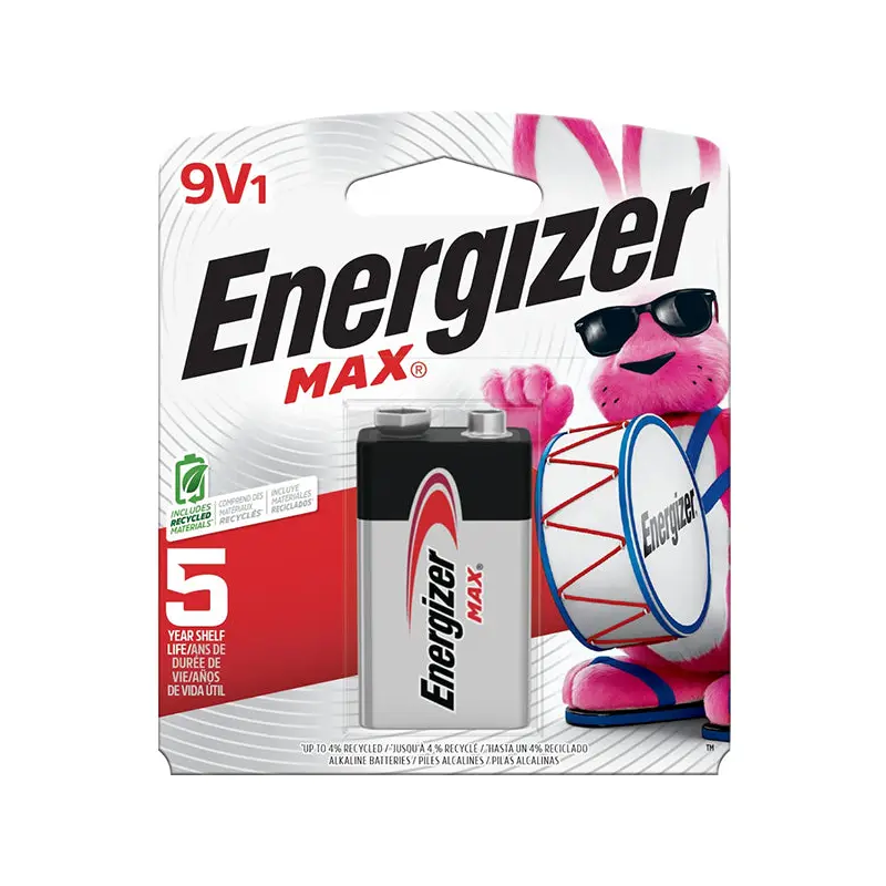 ENERGIZER - 9V-1 BATTERY 1EA