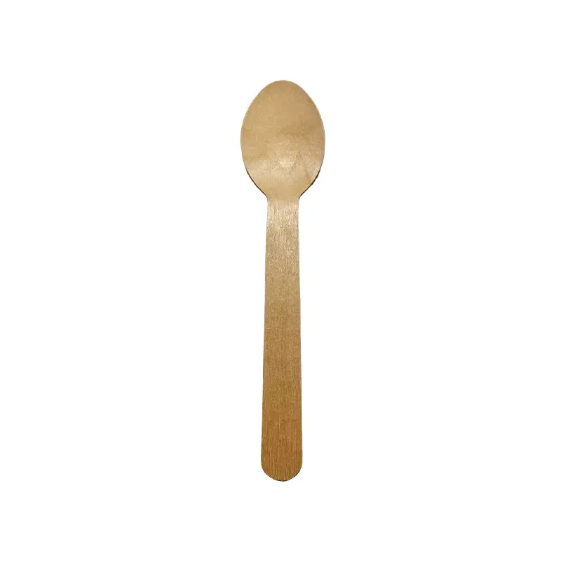 ECO+ - SPOON BIRCHWOOD STANDARD 165MM x 22 MM 100EA
