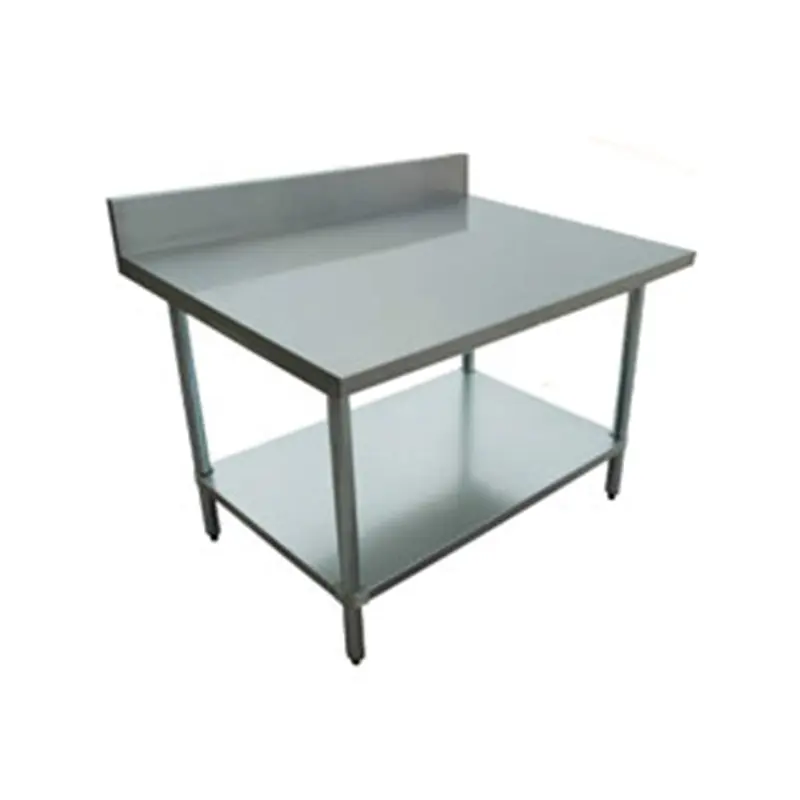 EFI - 30*48 BACKSPLASH STAINLESS WORK TABLE EA