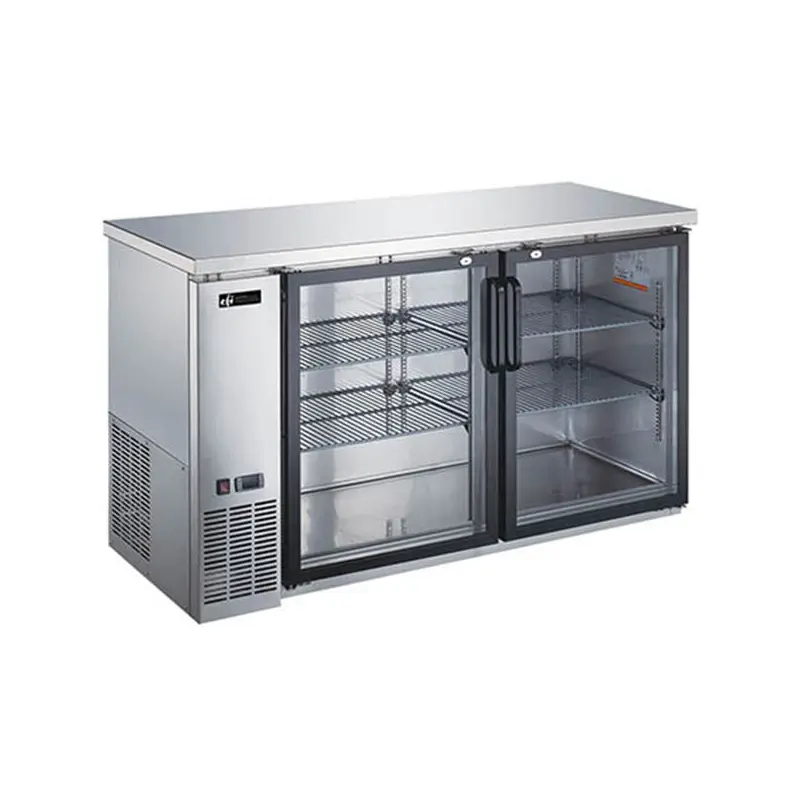 EFI - CBBSGD2-60CC BACK BAR COOLER SWING DOOR 60"