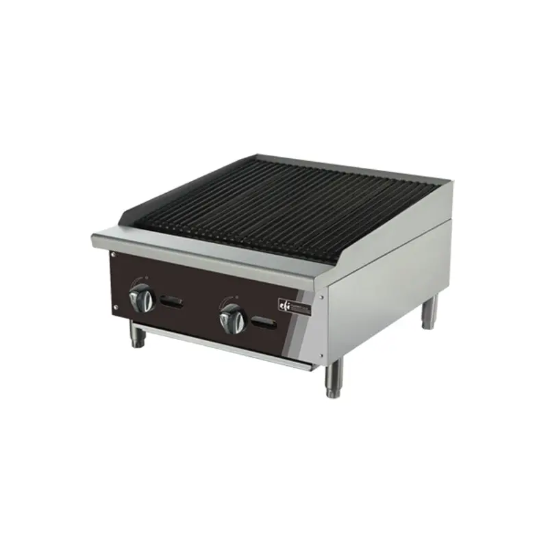 EFI - CHAR ROCK BROILER 2 BURNER 24IN