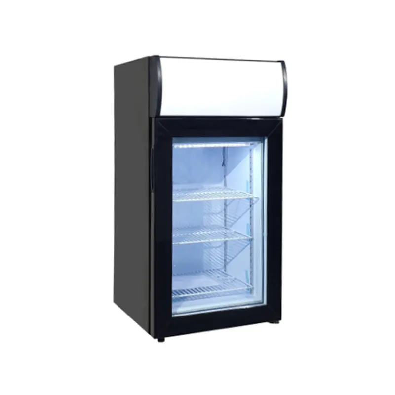 EFI - COUNTER TOP GLASS FREEZER WITH LIGHT 18"
